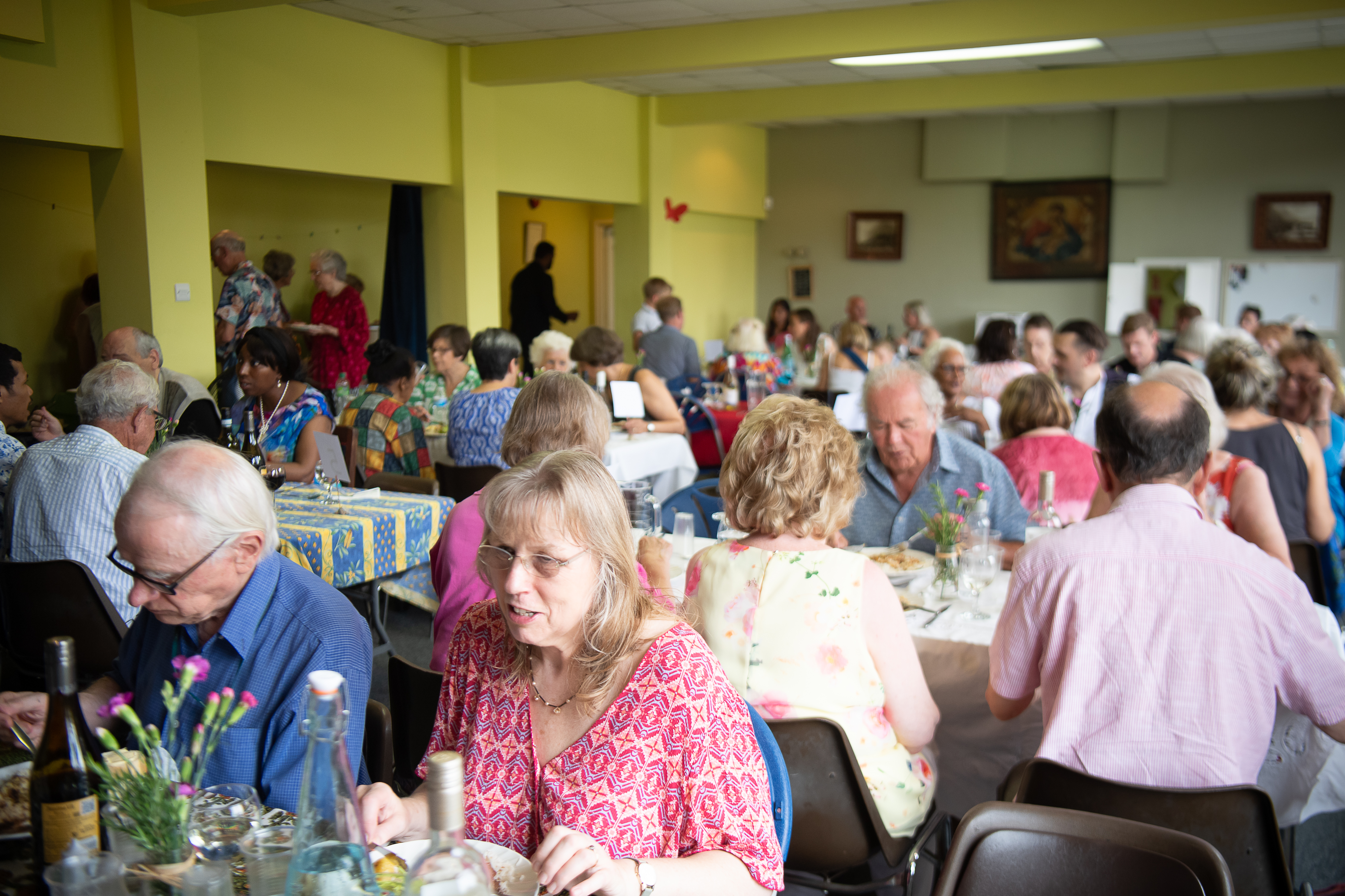 Parish community gathering
